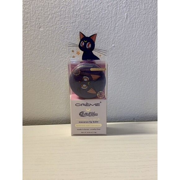 3X THE CREME SHOP X SAILOR MOON -LUNA MACARON LIP BALM New Moisturizing Berry - Picture 5 of 8